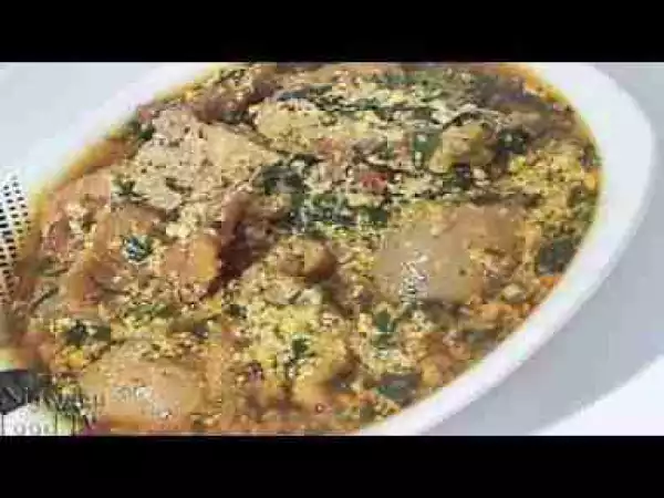 Video: How to Cook Okazi Soup / Ukazi Soup (Igbo style Afang Soup)